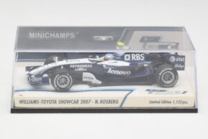 Williams FW29 N. Rosberg F1 Showcar 2007 Minichamps 1:43 400070086 Metāls — attēls 4 no 5