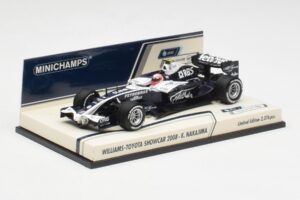 Williams FW30 K. Nakajima F1 Showcar Version 1 2008 Minichamps 1:43 400080078 Metāls — attēls 3 no 5