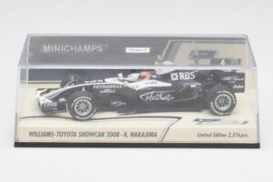 Williams FW30 K. Nakajima F1 Showcar Version 1 2008 Minichamps 1:43 400080078 Metāls — attēls 4 no 5