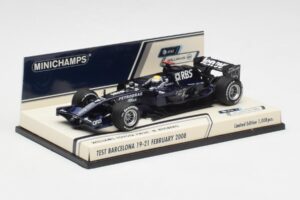 Williams FW30 N. Rosberg Barcelona Test 2008 Minichamps 1:43 400080207 Metāls — attēls 3 no 6