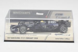 Williams FW30 N. Rosberg Barcelona Test 2008 Minichamps 1:43 400080207 Metāls — attēls 4 no 6