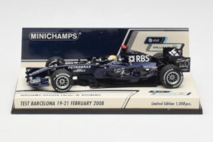 Williams FW30 N. Rosberg Barcelona Test 2008 Minichamps 1:43 400080207 Metāls