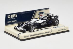 Williams FW30 N. Rosberg F1 Showcar 2008 Minichamps 1:43 403080077 Metāls — attēls 3 no 4