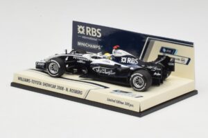 Williams FW30 N. Rosberg F1 Showcar 2008 Minichamps 1:43 403080077 Metāls — attēls 4 no 4