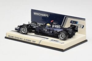 Williams FW31 Toyota #16 N. Rosberg F1 2009 Minichamps 1:43 400080207-M1 Metāls — attēls 2 no 4