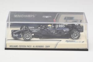 Williams FW31 Toyota #16 N. Rosberg F1 2009 Minichamps 1:43 400080207-M1 Metāls — attēls 4 no 4