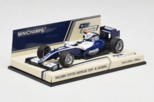 Williams FW31 N. Rosberg F1 Showcar 2009 Minichamps 1:43 400090086 Metāls — attēls 2 no 4