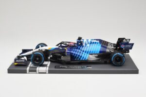 Williams FW43B Mercedes #63 G. Russell Belgian GP 2021 Minichamps 1:18 117211363 Sveķi