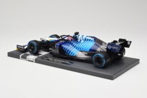 Williams FW43B Mercedes #63 G. Russell Belgian GP 2021 Minichamps 1:18 117211363 Sveķi — attēls 5 no 7