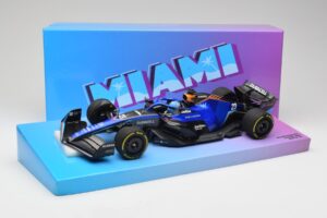Williams FW44 #23 A. Albon Miami GP 2022 Minichamps 1:18 147220523 Metāls — attēls 7 no 7