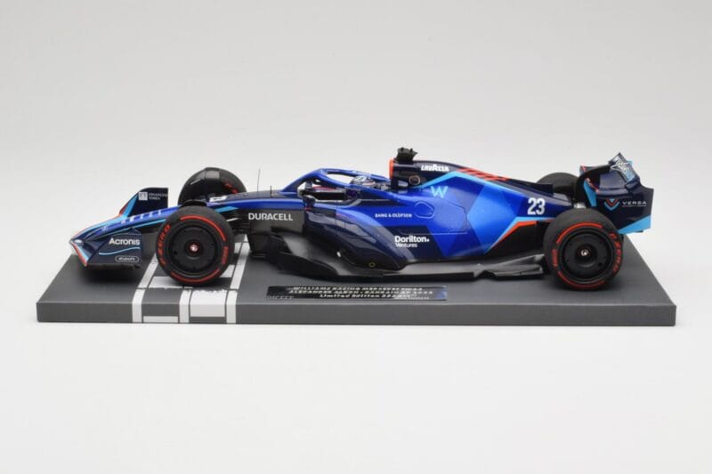 Williams FW44 Mercedes #23 A. Albon Bahrain GP 2022 Minichamps 1:18 117220123 Sveķi