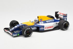 Williams Renault FW14 #6 R. Patrese F1 1991 Minichamps 1:18 100910006 Metāls