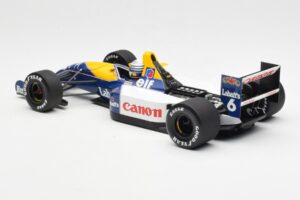 Williams Renault FW14 #6 R. Patrese F1 1991 Minichamps 1:18 100910006 Metāls — attēls 5 no 8