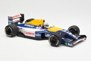 Williams Renault FW14 #6 R. Patrese F1 1991 Minichamps 1:18 100910006 Metāls — attēls 6 no 8