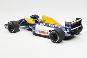 Williams Renault FW14 #6 R. Patrese F1 1991 Minichamps 1:18 100910006 Metāls — attēls 7 no 8