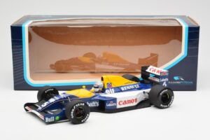 Williams Renault FW14 #6 R. Patrese F1 1991 Minichamps 1:18 100910006 Metāls — attēls 8 no 8