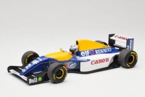 Williams FW15C Renault #2 A. Prost F1 World Champion 1993 Minichamps 1:18 180930002 Sveķi