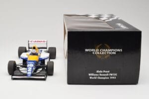 Williams FW15C Renault #2 A. Prost F1 World Champion 1993 Minichamps 1:18 180930002 Sveķi — attēls 6 no 7