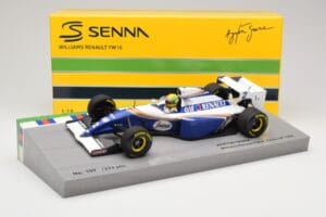 Williams Renault FW16 #2 A. Senna Pacific GP 1994 Minichamps 1:18 543941802 Metāls — attēls 7 no 7
