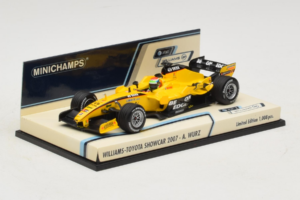 Williams FW29 Toyota A. Wurz Williams F1 Team Showcar 2007 Minichamps 1:43 400070087 Metāls — attēls 2 no 5