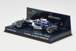 Williams FW28 Toyota K. Nakajima F1 Test Debut 2006 Minichamps 1:43 400060135 Metāls — attēls 4 no 6