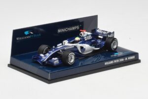 Williams FW28 Toyota #7 M. Webber F1 2006 Minichamps 1:43 400060009 Metāls — attēls 2 no 5