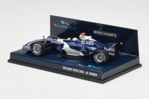 Williams FW28 Toyota #7 M. Webber F1 2006 Minichamps 1:43 400060009 Metāls — attēls 3 no 5