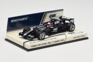 Williams Toyota FW29B K. Nakajima Jerez Test 14 Janvāris 2008 Minichamps 1:43 400080108 Metāls — attēls 2 no 5
