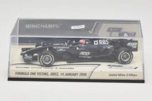 Williams Toyota FW29B K. Nakajima Jerez Test 14 Janvāris 2008 Minichamps 1:43 400080108 Metāls — attēls 5 no 5