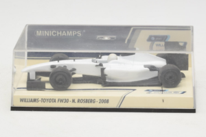 Williams FW30 Toyota #7 N. Rosberg Prototype F1 2008 Minichamps 1:43 400080007 Metāls — attēls 4 no 5