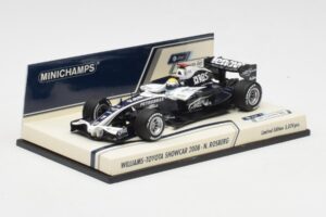 Williams FW30 Toyota Showcar #16 N. Rosberg F1 2008 Minichamps 1:43 400080077 Metāls — attēls 2 no 5