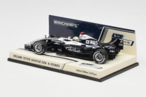 Williams FW30 Toyota Showcar #16 N. Rosberg F1 2008 Minichamps 1:43 400080077 Metāls — attēls 3 no 5