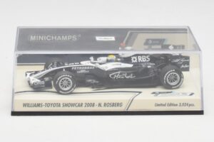 Williams FW30 Toyota Showcar #16 N. Rosberg F1 2008 Minichamps 1:43 400080077 Metāls — attēls 5 no 5