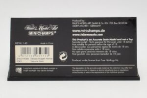 Dallara F301 Mugen Honda T. Sato Macau GP Winner 2001 Minichamps 1:43 518014306 Metāls — attēls 4 no 5