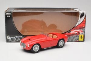 Ferrari 125 S Sarkans Hot Wheels 1:18 L2954 Metāls — attēls 8 no 8