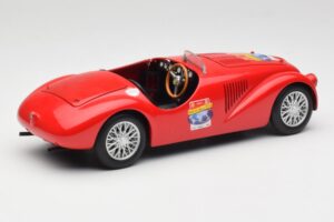 Ferrari 166 MM Barchetta Sarkans Hot Wheels 1:18 B6054 Metāls — attēls 3 no 8