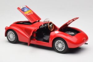 Ferrari 166 MM Barchetta Sarkans Hot Wheels 1:18 B6054 Metāls — attēls 5 no 8