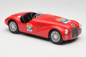 Ferrari 166 MM Barchetta Sarkans Hot Wheels 1:18 B6054 Metāls — attēls 6 no 8