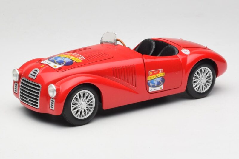 Ferrari 166 MM Barchetta Sarkans Hot Wheels 1:18 B6054 Metāls