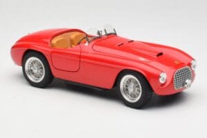 Ferrari 166 MM Sarkans Hot Wheels 1:18 L2989 Metāls — attēls 6 no 8