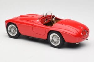 Ferrari 166 MM Sarkans Hot Wheels 1:18 L2989 Metāls — attēls 7 no 8
