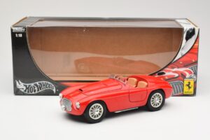 Ferrari 166 MM Barchetta Sarkans Hot Wheels 1:18 B6054-1 Metāls — attēls 8 no 8