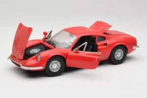 Ferrari Dino 246 GT Sarkans Anson 1:18 303597 Metāls — attēls 2 no 8