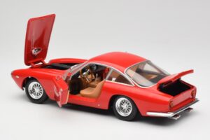 Ferrari 250 GT Berlinetta SWB Sarkans Hot Wheels 1:18 B6053 Metāls — attēls 5 no 8