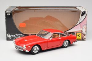 Ferrari 250 GT Berlinetta SWB Sarkans Hot Wheels 1:18 B6053 Metāls — attēls 8 no 8
