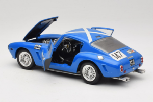 Ferrari 250 GT Berlinette #147 Zils Jouef Evolution 1:18 3023 Metāls — attēls 5 no 8