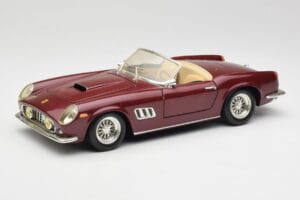 Ferrari 250 GT California Sarkans Hot Wheels 1:18 3401158 Metāls