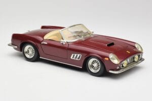 Ferrari 250 GT California Sarkans Hot Wheels 1:18 3401158 Metāls — attēls 6 no 8