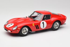 Ferrari 250 GTO #1 P. Rodriguez / W. Mairesse Paris 1000km 1962 CMC 1:18 M-254 Metāls