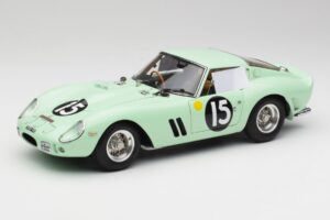 Ferrari 250 GTO #15 S. Moss / G. Hill Goodwood 1962 CMC 1:18 M-247 Metāls